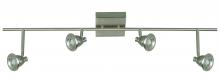  295326 - 4 Light LED Fixed Rail in Satin Nickel