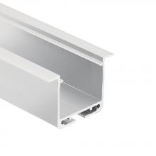  1TEC2DWRC8SIL - TE Enhanced Series Deep Well Recessed Channel Silver