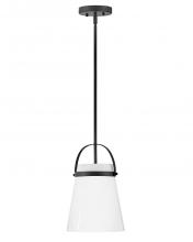  83057BK - Small Single Light Convertible Pendant