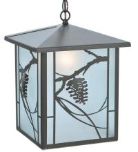  109339 - 12"Sq Whispering Pines Lantern Pendant