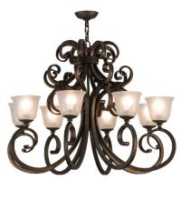  120273 - 37"W Belvedere 8 LT Chandelier