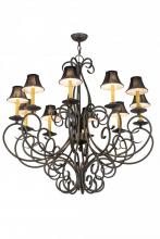  120309 - 42"W Phillipe 10 LT Chandelier