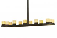  145638 - 54"L Stratum 12 LT Oblong Chandelier