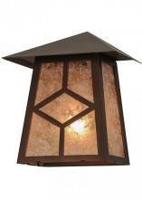  147010 - 9" Wide Diamond Craftsman Wall Sconce