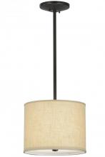  151434 - 14"W Cilindro Beige Textrene Pendant