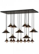  151910 - 54"L Revival Chic 17 LT Cascading Pendant