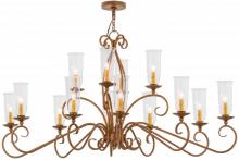  160782 - 60"L Wallis 14 LT Oblong Chandelier