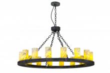  168321 - 48"W Loxley Jadestone 16 LT Chandelier