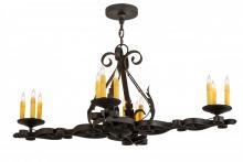  174436 - 42"L Elianna 12 LT Oblong Chandelier