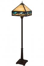  182377 - 67.5"H Camel Mission Floor Lamp