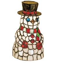  18461 - 8.5"H Snowman Accent Lamp