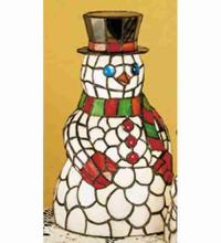  18471 - 14" High Snowman Accent Lamp