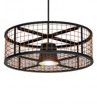  230966 - 30" Wide Paloma Golpe Pendant