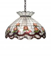  232771 - 20" Wide Roseborder Pendant