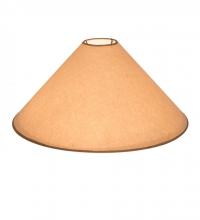  26963 - 21"W X 10"H Simple Tan Paper Shade