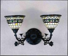  27394 - 21"W Tiffany Roman 2 LT Wall Sconce.613