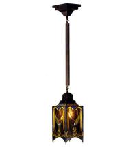  49125 - 5.5"Sq Cottage Mission Mini Pendant