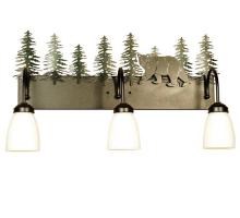  51064 - 27" Wide Lone Bear 3 Light Vanity