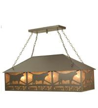  77924 - 50"L Personalized Chimney Rock Oblong Pendant