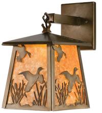  82652 - 7" Wide Ducks in Flight Hanging Wall Sconce