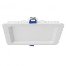 Luxrite LR23737 - LED/MINI6/PANEL/3CCT/SQ/B