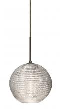  1JT-4616GL-BR - Besa Kristall 8 Pendant Bronze Glitter 1x75W Medium Base