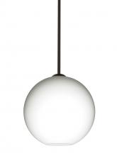  1TT-COCO1007-BR - Besa Coco 10 Stem Pendant, Opal Matte, Bronze Finish, 1x60W Medium Base