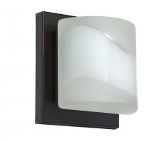  1WS-787399-BR - Besa Wall Paolo Bronze Opal Frost 1x50W G9