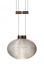  1XA-5612GL-BR - Besa Pendant Lasso Bronze Glitter 1x50W Halogen