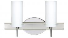  2SW-440307-LED-CR - Besa Wall Copa 3 Chrome Opal Matte 2x5W LED