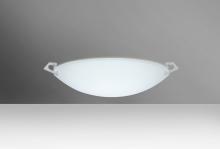  841725-LED-SN - Besa Ceiling Sonya 13 Satin Nickel Satin White 1x11W LED