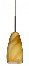  B-1509HN-LED-BR - Besa Chrissy Pendant For Multiport Canopy Bronze Honey 1x9W LED