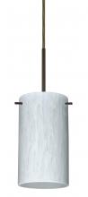  B-440419-BR - Besa Stilo 7 Pendant For Multiport Canopy Bronze Carrera 1x50W Candelabra