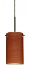  B-4404CH-BR - Besa Stilo 7 Pendant For Multiport Canopy Bronze Cherry 1x50W Candelabra