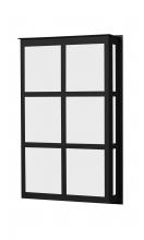  BREE16-WA-BK - Besa Outdoor Bree 16 Black White Acrylic 2x60W B10