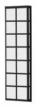  BREE38-WA-BK - Besa Outdoor Bree 38 Black White Acrylic 3x60W B10