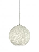  J-COCO819-SN - Besa Coco 8 Pendant For Multiport Canopy, Carrera, Satin Nickel Finish, 1x60W Medium