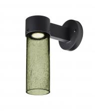  JUNI10MS-WALL-LED-BK - Besa, Juni 10 Outdoor Sconce, Moss Bubble, Black Finish, 1x4W LED