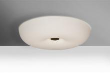  NIMBUS1607C-LED-BR - Besa, Nimbus 16 Ceiling, Opal Matte, Bronze, 1x34W LED