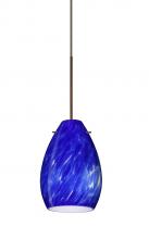  RXP-171386-BR - Besa Pendant Pera 6 Bronze Blue Cloud 1x50W Halogen