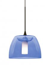  RXP-SPURBL-BR - Besa Spur Cord Pendant, Blue, Bronze Finish, 1x35W Halogen