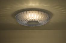  SPIRA10SMC-LED-SN - Besa, Spira 10 Ceiling, Smoke, Satin Nickel, 1x10W LED