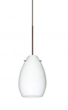  X-171307-BR - Besa Pendant For Mulitport Canopy Pera 6 Bronze Opal Matte 1x50W Halogen