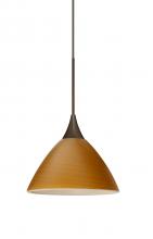  X-1743OK-BR - Besa Pendant For Multiport Canopy Domi Bronze Oak 1x50W Halogen