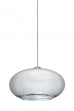  X-2492SF-LED-SN - Besa Pendant For Multiport Canopy Brio 7 Satin Nickel Silver Foil 1x5W LED