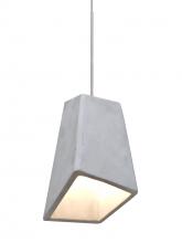  X-SKIPNA-LED-SN - Besa Skip Cord Pendant For Multiport Canopy, Natural, Satin Nickel Finish, 1x9W LED