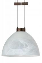  1XA-467952-BR - Besa Pendant Brella Bronze Marble 1x50W GY6.35