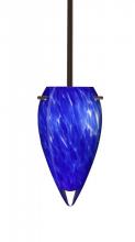  1TT-412586-LED-BR - Besa Juli LED Pendant Blue Cloud Bronze 1x9W LED