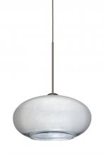  1XP-2492SF-BR - Besa Pendant Brio 7 Bronze Silver Foil 1x35W Halogen