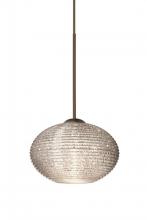  1XP-5612GL-BR - Besa Pendant Lasso Bronze Glitter 1x50W Halogen